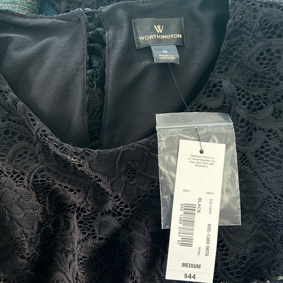 Worthington Lace Bell Sleeve Top - Picture 7 of 8